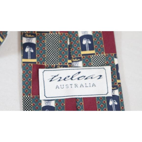 Trelors Neck Tie Cadbury Dairy Milk Theme Multicolor Motif - Picture 5 of 6